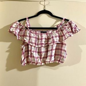 Forever 21 Red, White and Blue Crop Top!!
